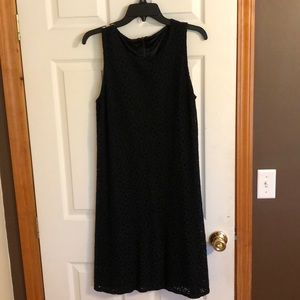 Black Lace Sleeveless Dress